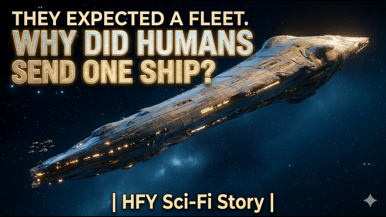 Just One Ship. Why... They Expected A Fleet — Why Did Humans Send Just One Ship. | HFY Sci-Fi Story