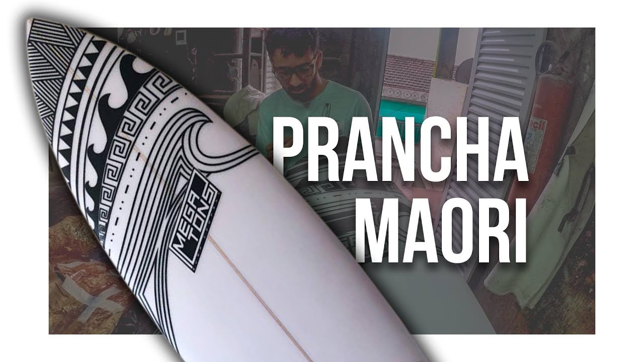 Pintamos uma Prancha Maori | Surf Dicas