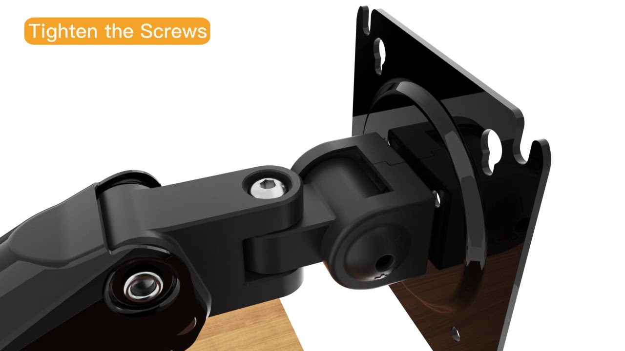 Ergear EGSS2 Single Monitor Stand Installation