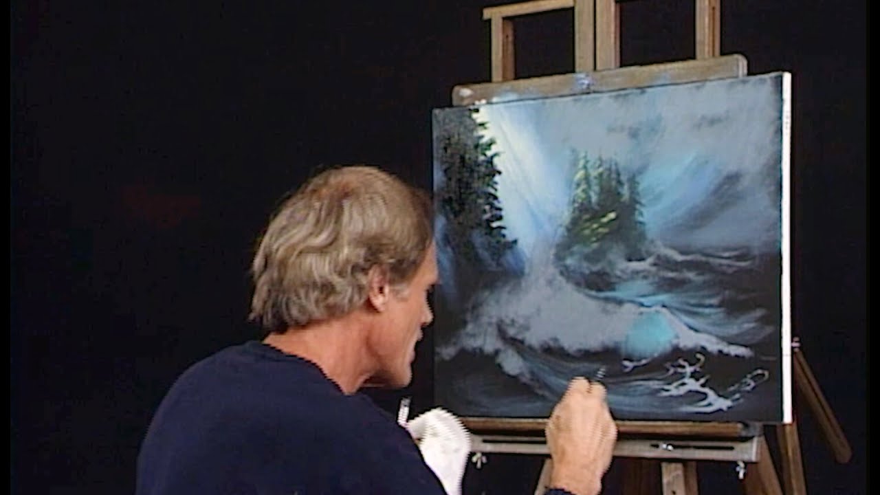 Soul - Oil Painting Tutorial: How to Paint a Pacific Ocean Scene from Start to Finish