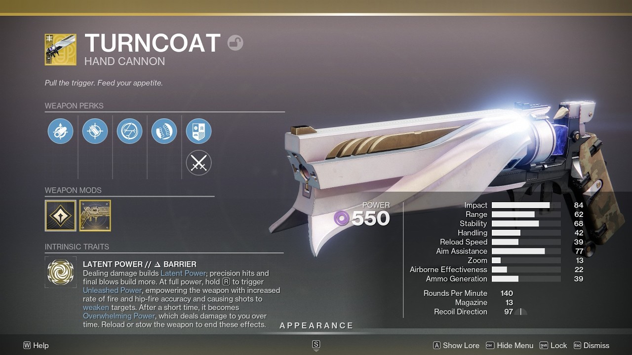 Turncoat is the New Telesto... Another Bug BREAKS Rocket Damage