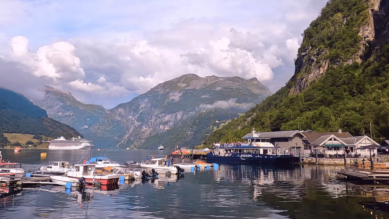 Geirangerfjord /Norwegen (4K-Video, kommentiert)