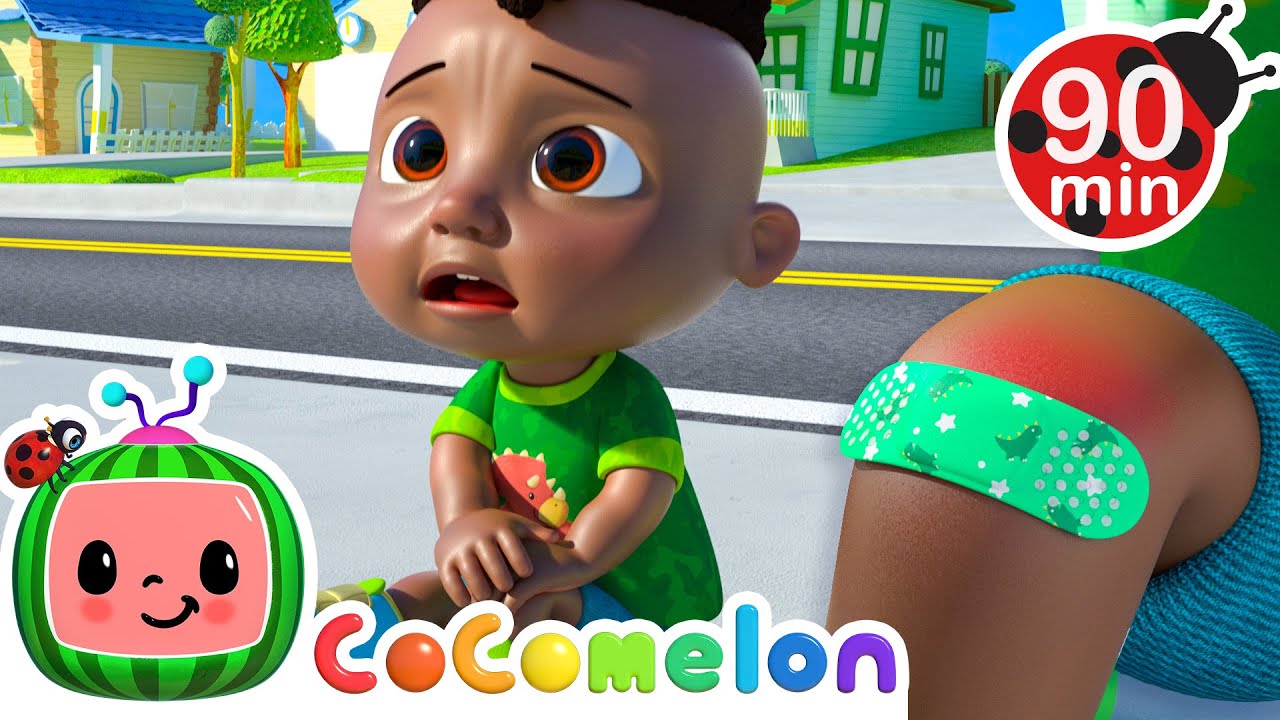 What to do with a Boo Boo? | 90 MINUTE Cody Time Compilation | Home Learning for Kids 🖍️