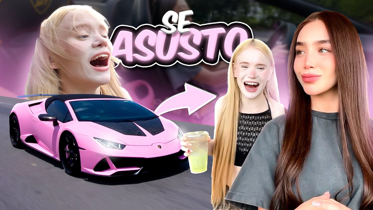 MI AMIGA RUSA REACCIONA A UN LAMBORGHINI POR PRIMERA VEZ || DOMINIK ARMENTA
