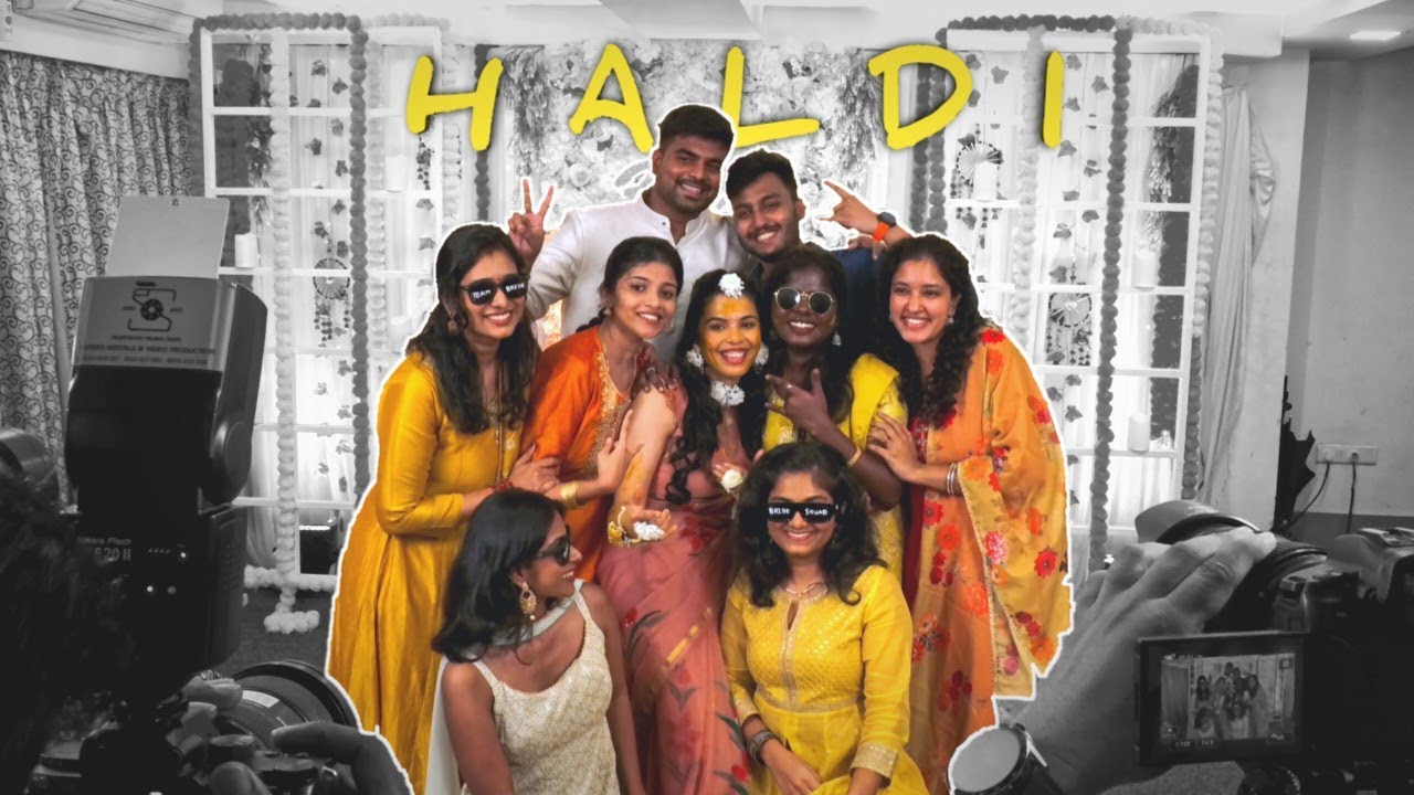 First in the Group | Haldi Vlog
