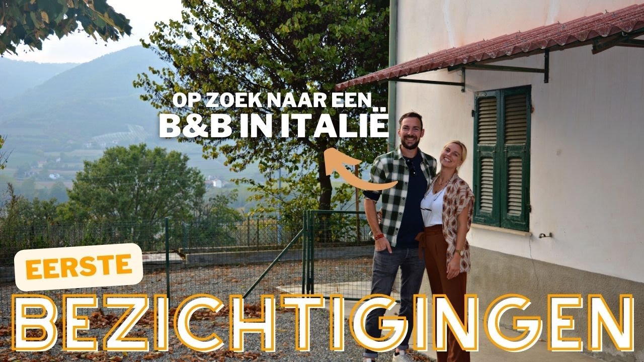 Wonen in Italië | 1e BEZICHTIGINGEN & naar de BANK | vlog 2