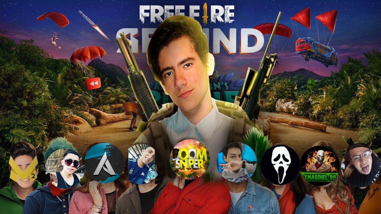 FREE FIRE Rewind 2018: YouTubers