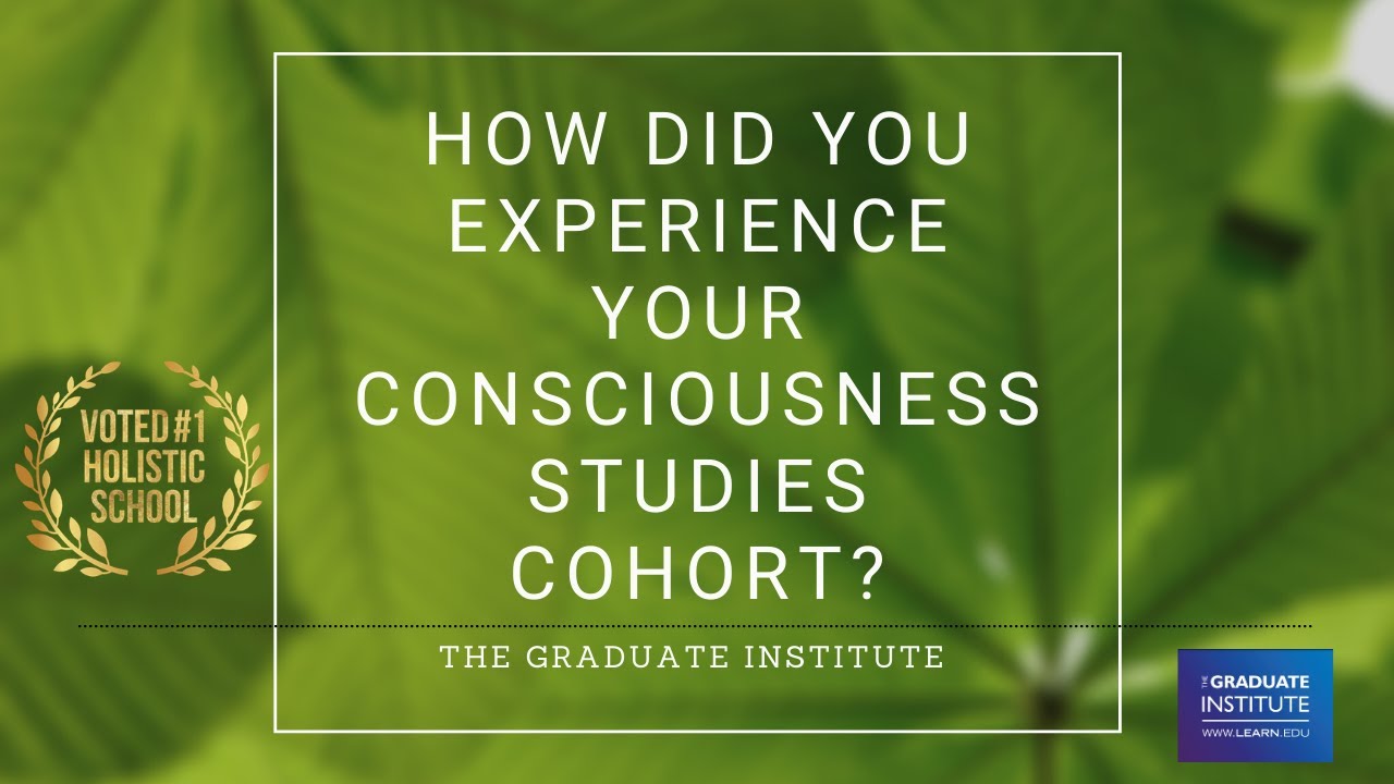 How did you experience your Consciousness Studies cohort?