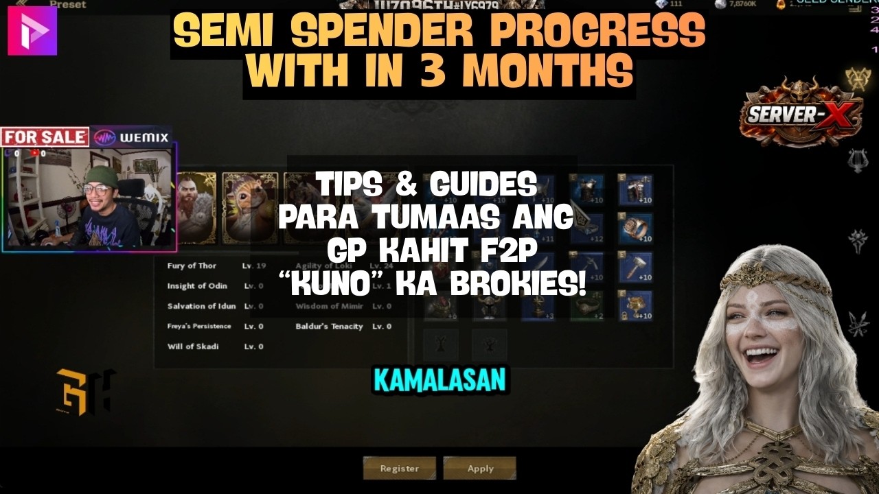 LEGEND OF YMIR : TIPS & GUIDE FOR SEMI SPENDER & F2P 