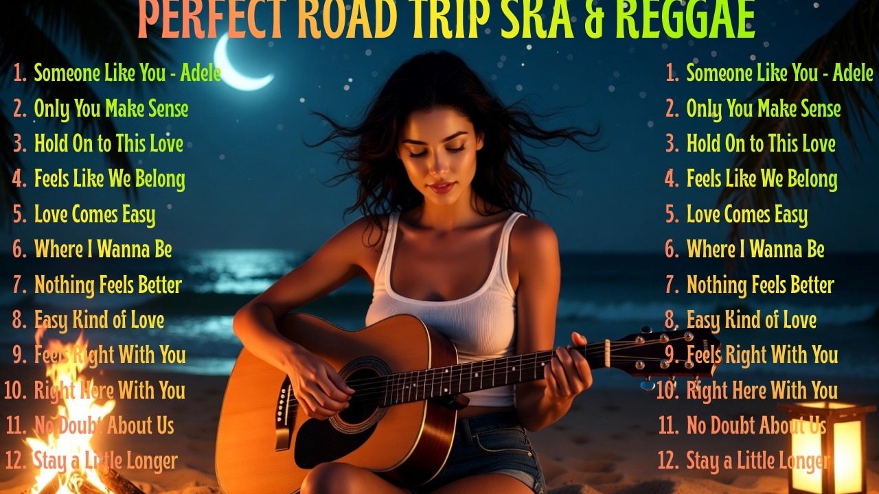 All Day Reggae Acoustic Covers 🎶 Coffee Shop Chill Sessions - Someone Like You - Adele