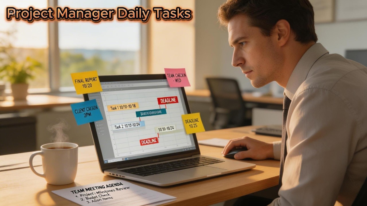 Project Manager Daily Tasks