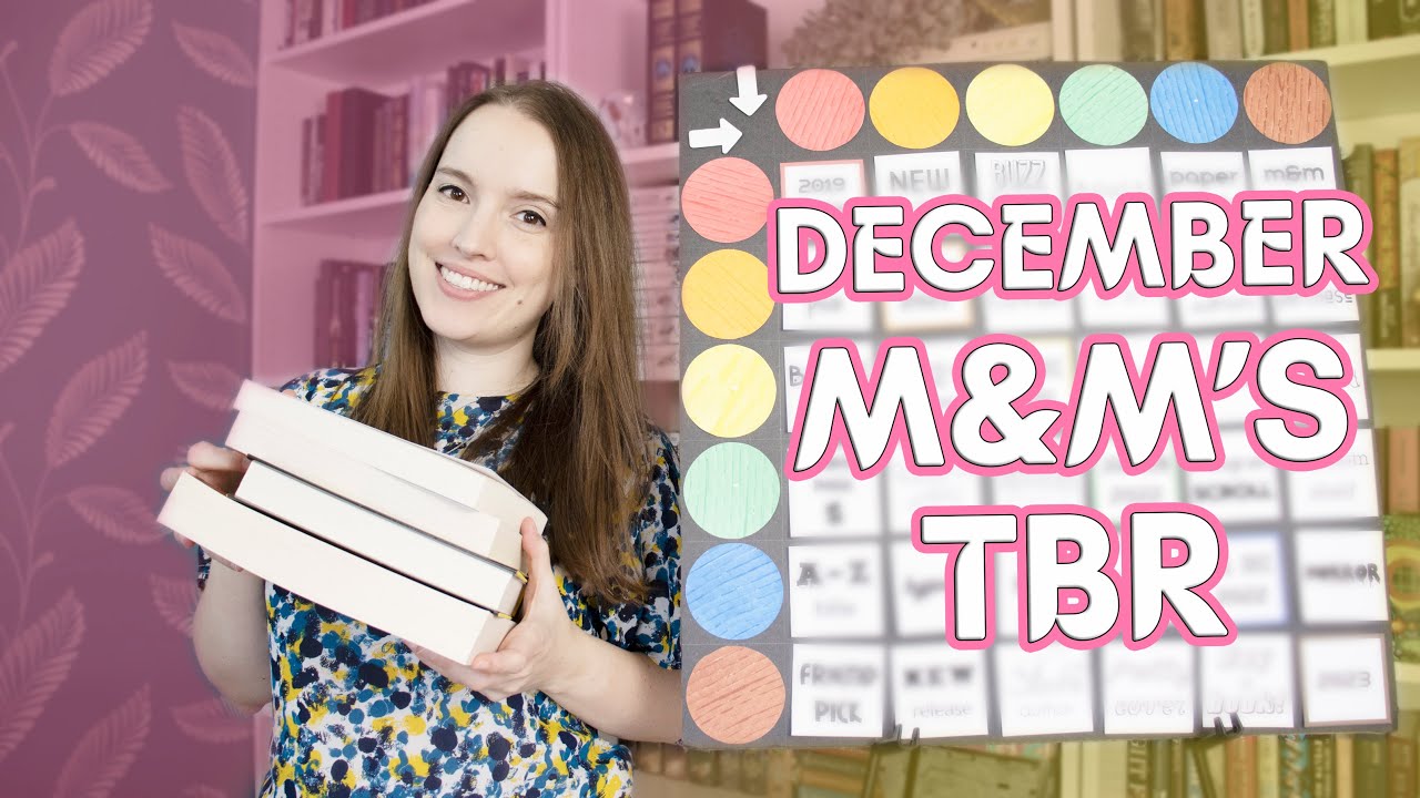 DECEMBER M&M'S TBR GAME 🍫 the blue curse is back 💙