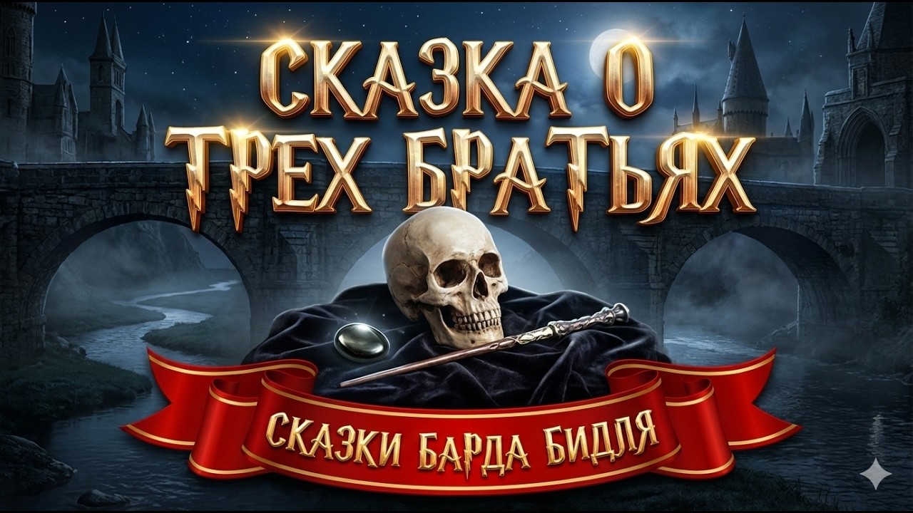 Сказка о дарах Смерти: бузинная палочка, воскрешающий камень и мантия невидимка Гарри Поттера