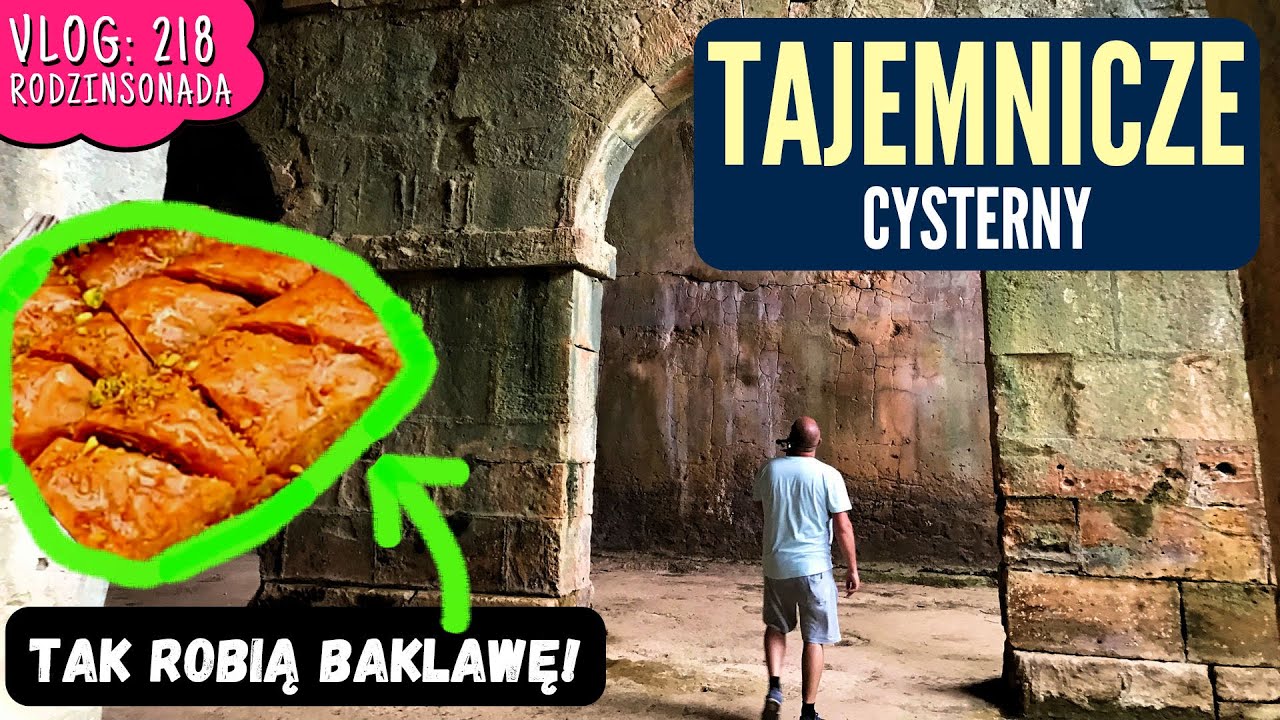 TAJEMNICZE olbrzymie CYSTERNY, Produkcja BAKLAWY w Rethymno i plaża w Chorafakia na Krecie #218