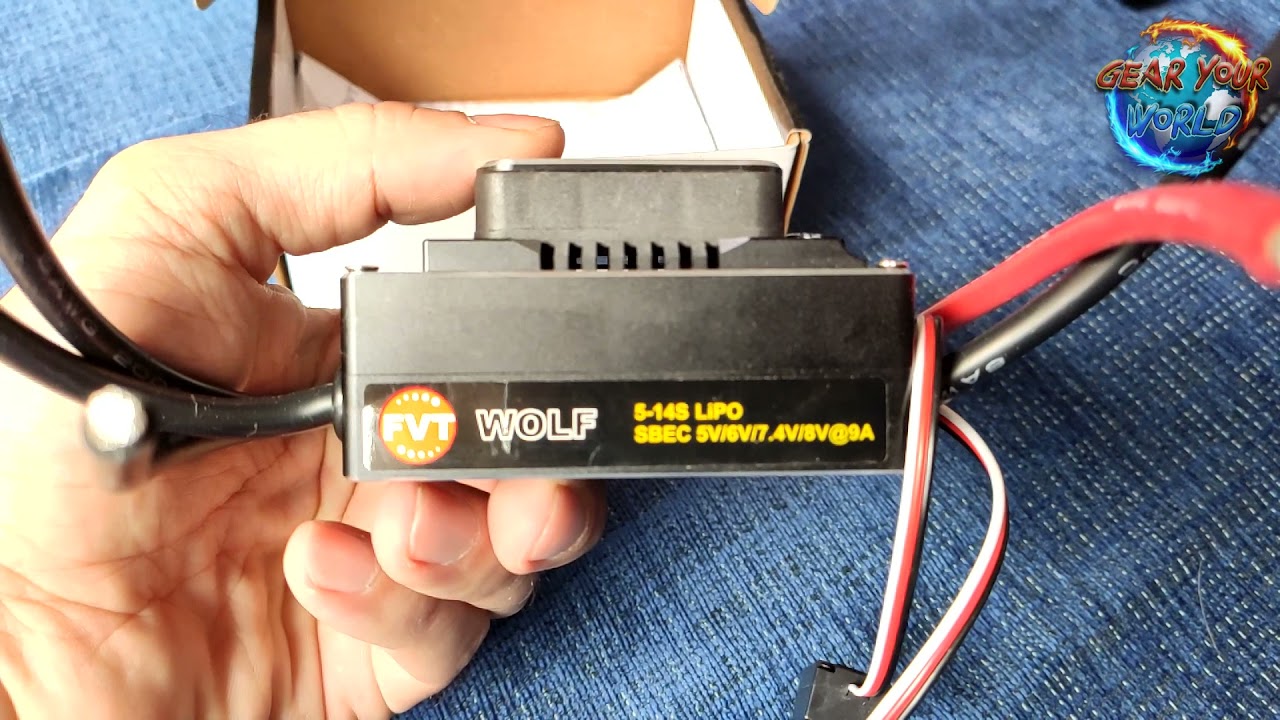 WOLF 200A PRO Esc 5-12S Lipo - Unboxing
