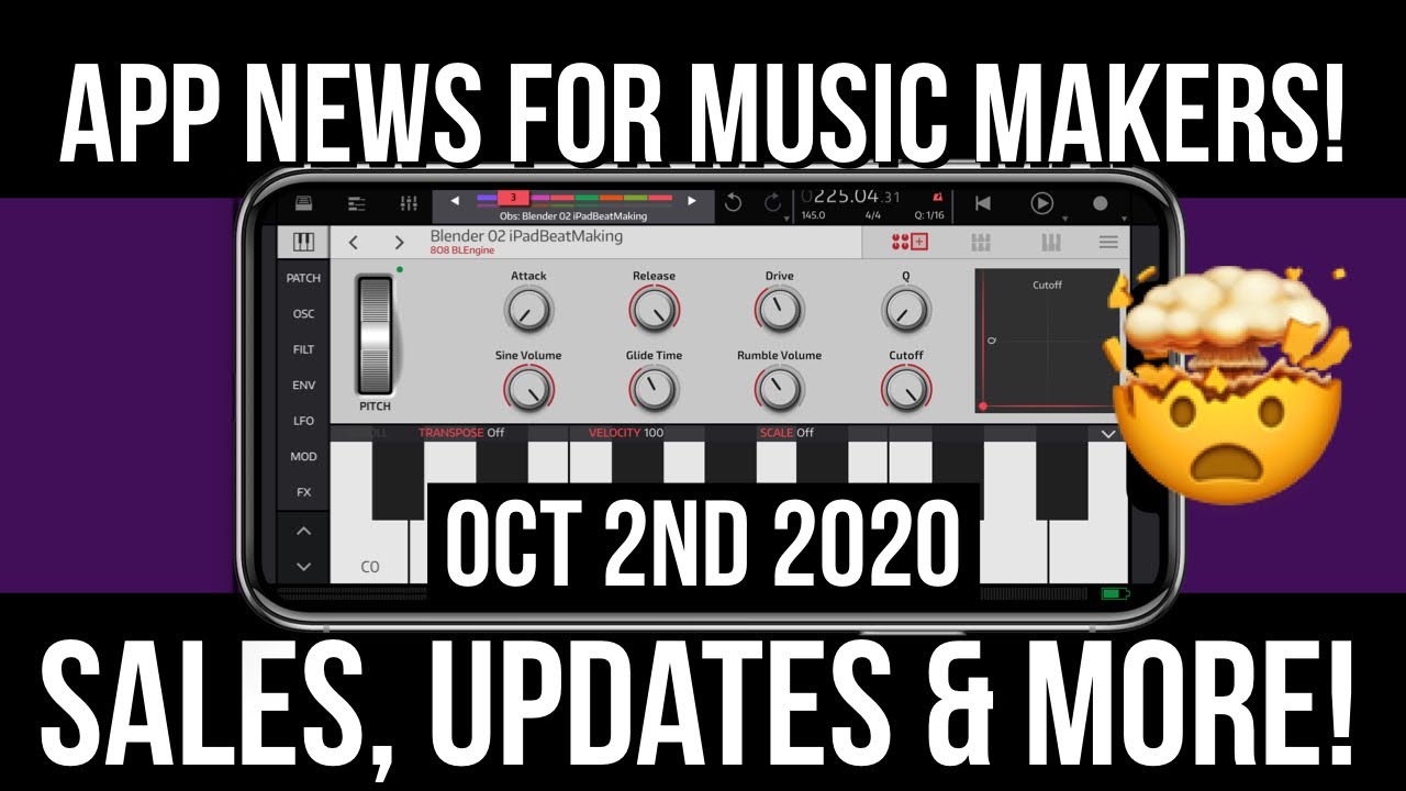 App News for iOS Music Makers 📲🤯 + New APP! Oct 2 2020