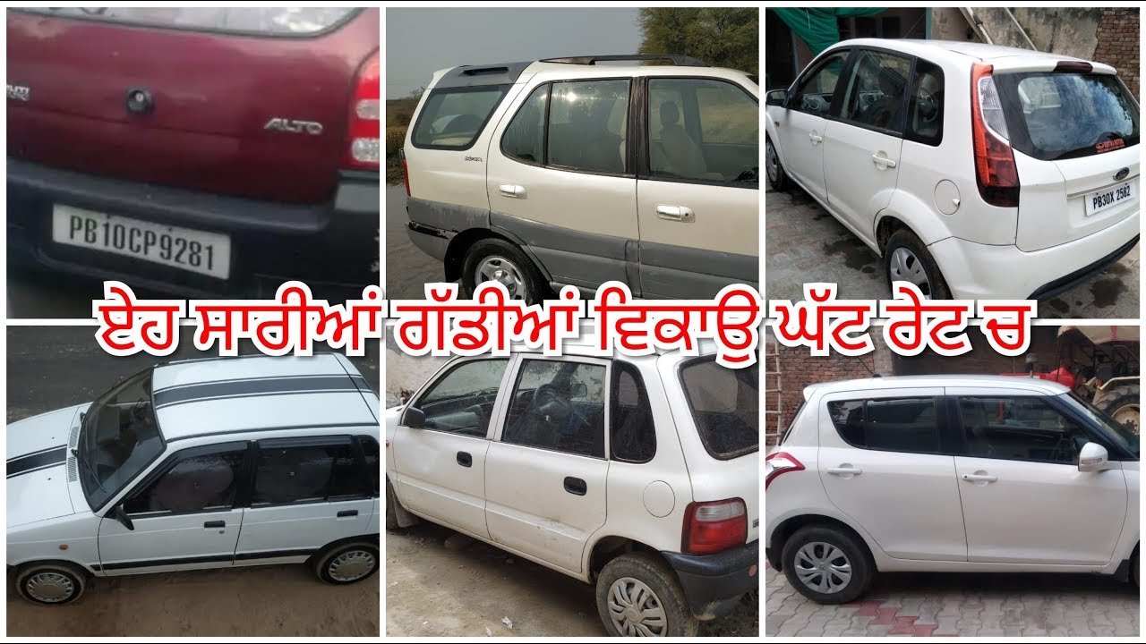 Maruti 800 /Maruti Zen /Maruti Alto Std /Maruti Swift Vdi /Tata Safari /Ford Figo /Jatta De Jhaaj