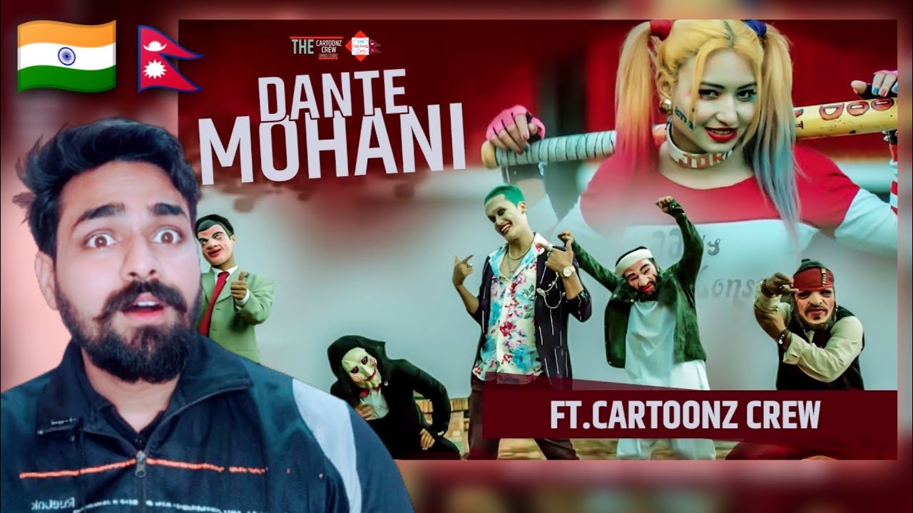 Indian Reacts to The Cartoonz Crew | Dante Mohani | Sachin Phuyal reaction!