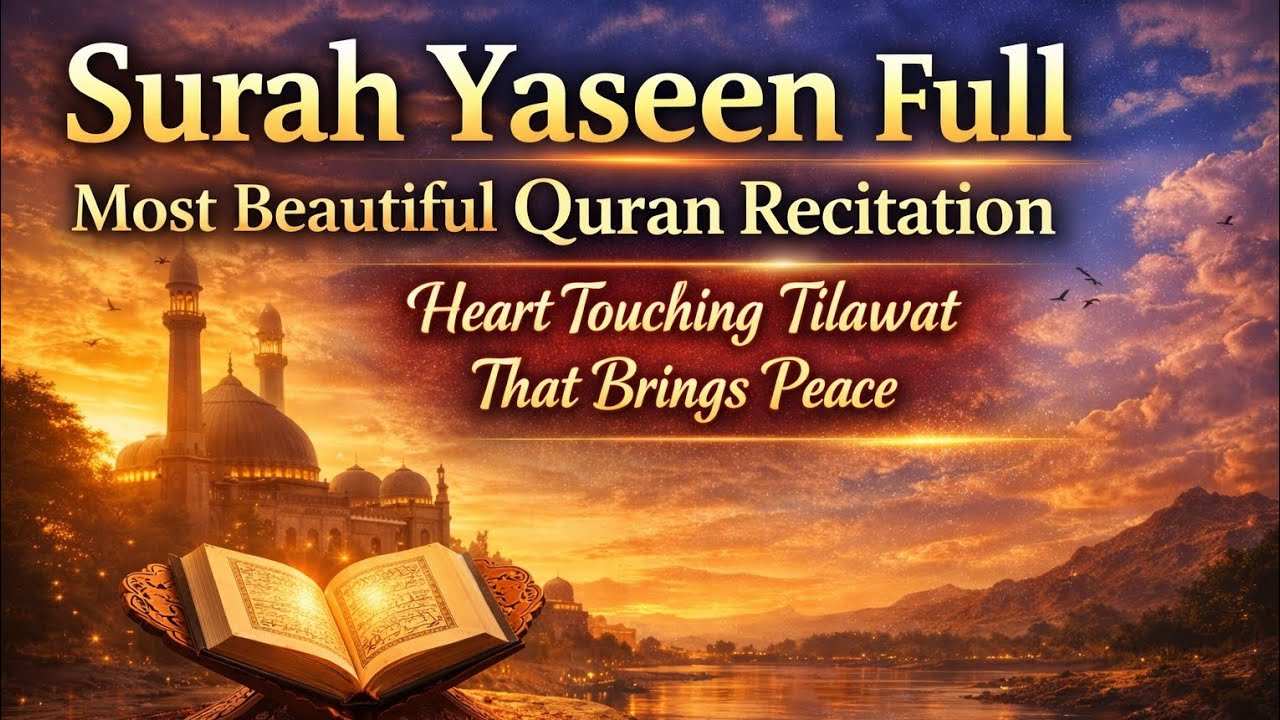 Surah Yaseen Full | Most Beautiful Quran Recitation | Heart Touching Tilawat That Brings Peace