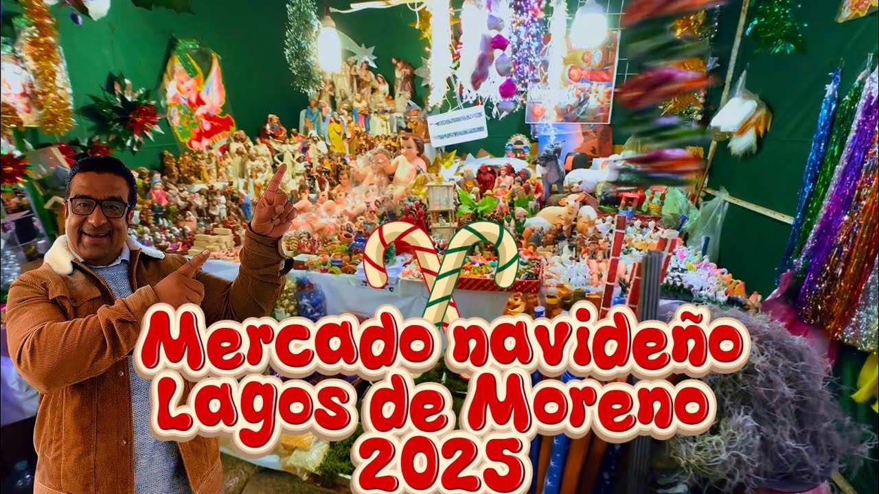 Lagos de Moreno y su mercado navideño, productos y precios. 