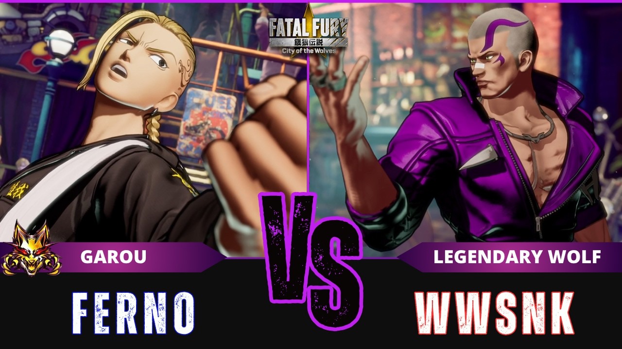 FF:CotW 🐺 FERNO (Draken) vs WWSNK (Vox Reaper)⭐Replay Match - FATAL FURY: CotW - 10/26
