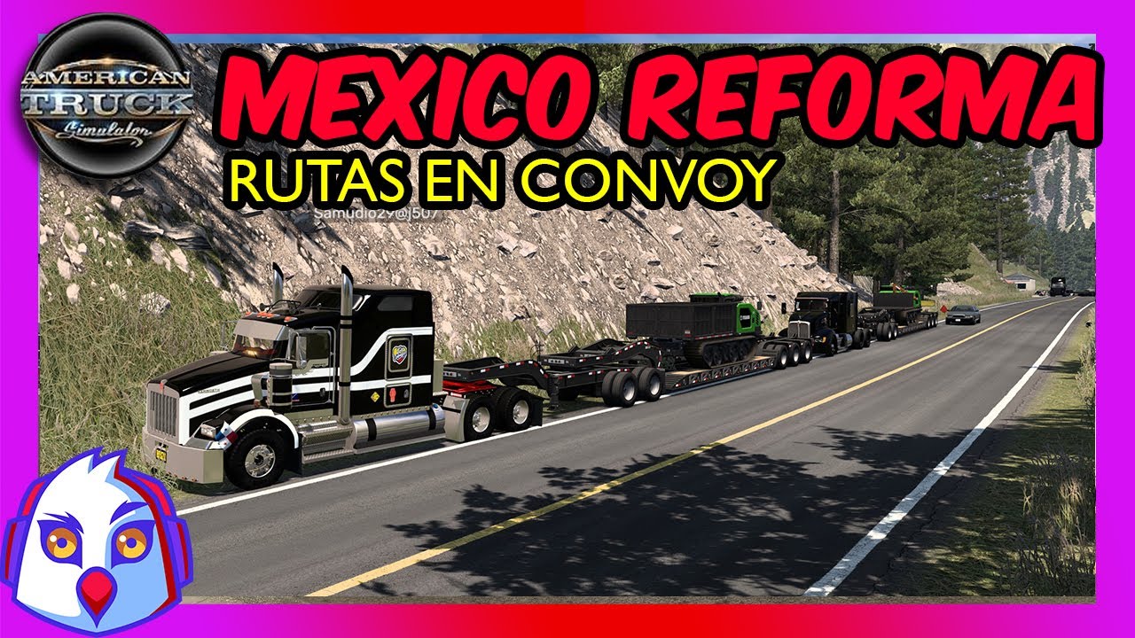 🇲🇽 Convoy de Viernes en México Reforma | American Truck Simulator con la Comunidad 🚛🔥 Shorts