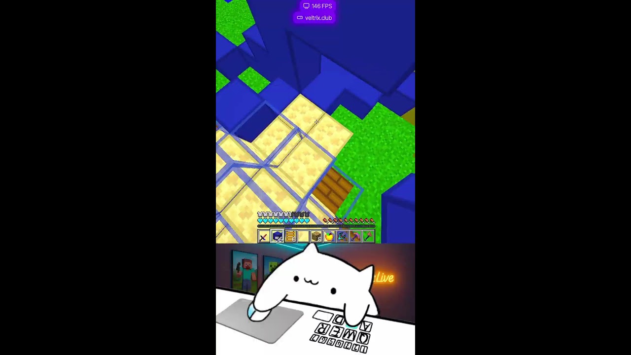 After A Long Time I am Back With Minecraft Bedwars Play With Me Now #shorts #minecraft #bedwars