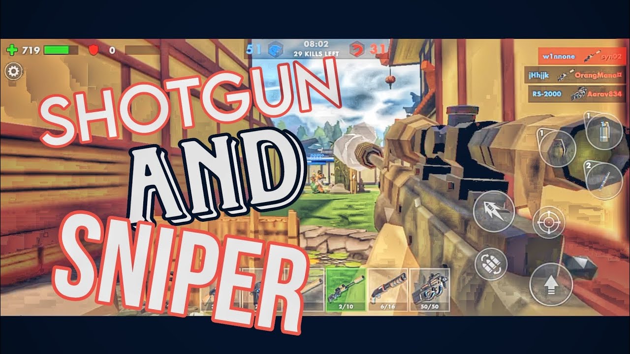 SHOTGUN And SNIPER COMBO | Polygon Arena