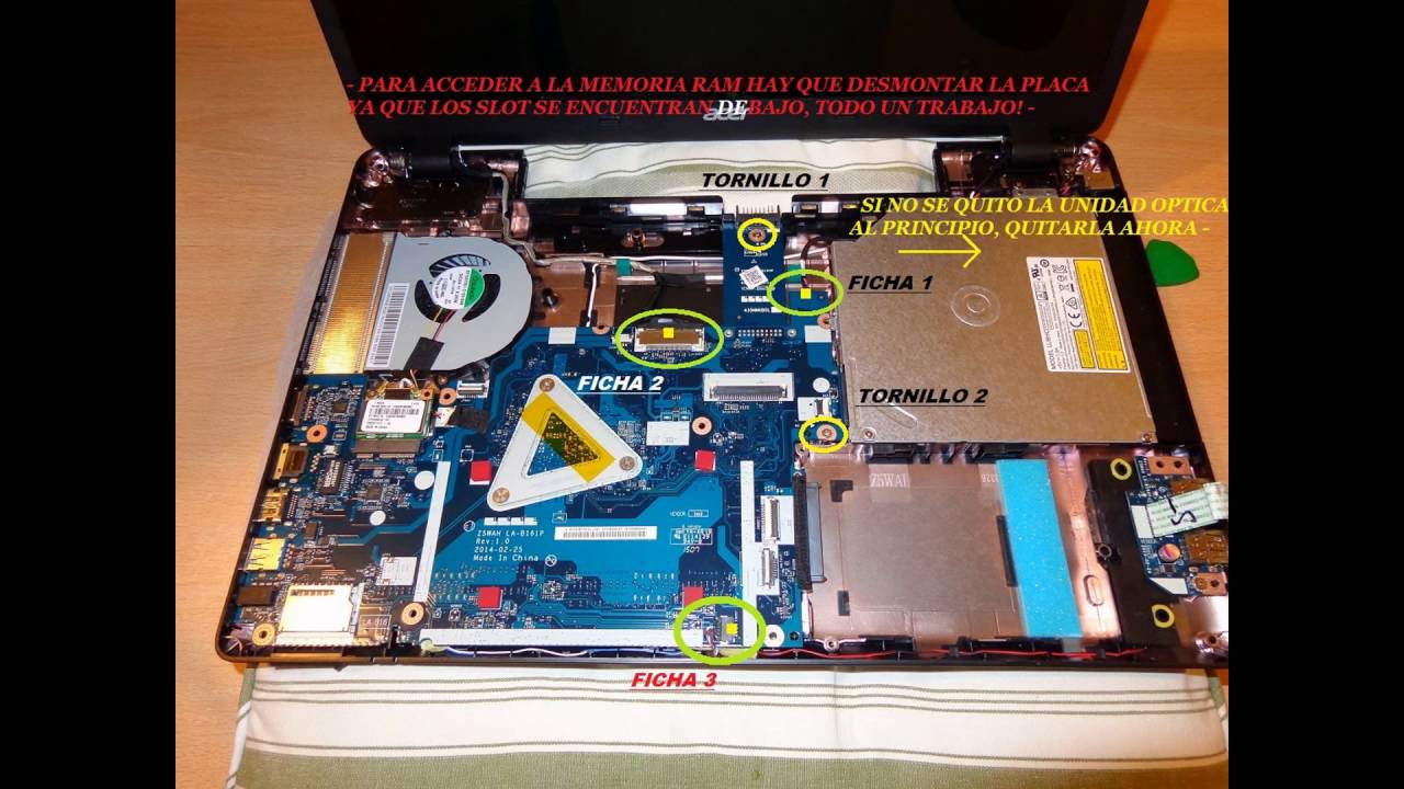 Upgrade Acer Aspire E15 (e5-571"P" "G") Memoria Ram y SSD Kingston
