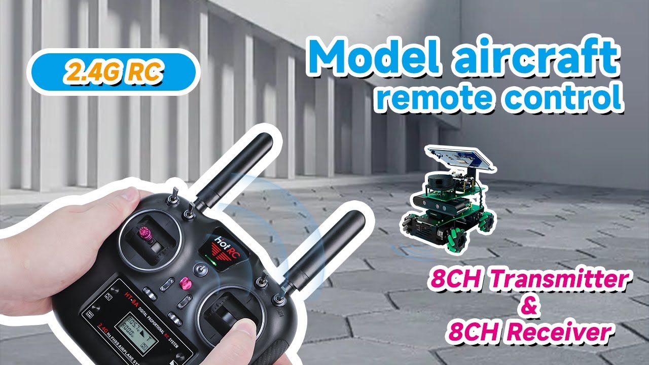 HOT RC 2.4G RC 8CH Transmitter FHSS and 8CH Receiver With SBUS module For Drone and Smart Car