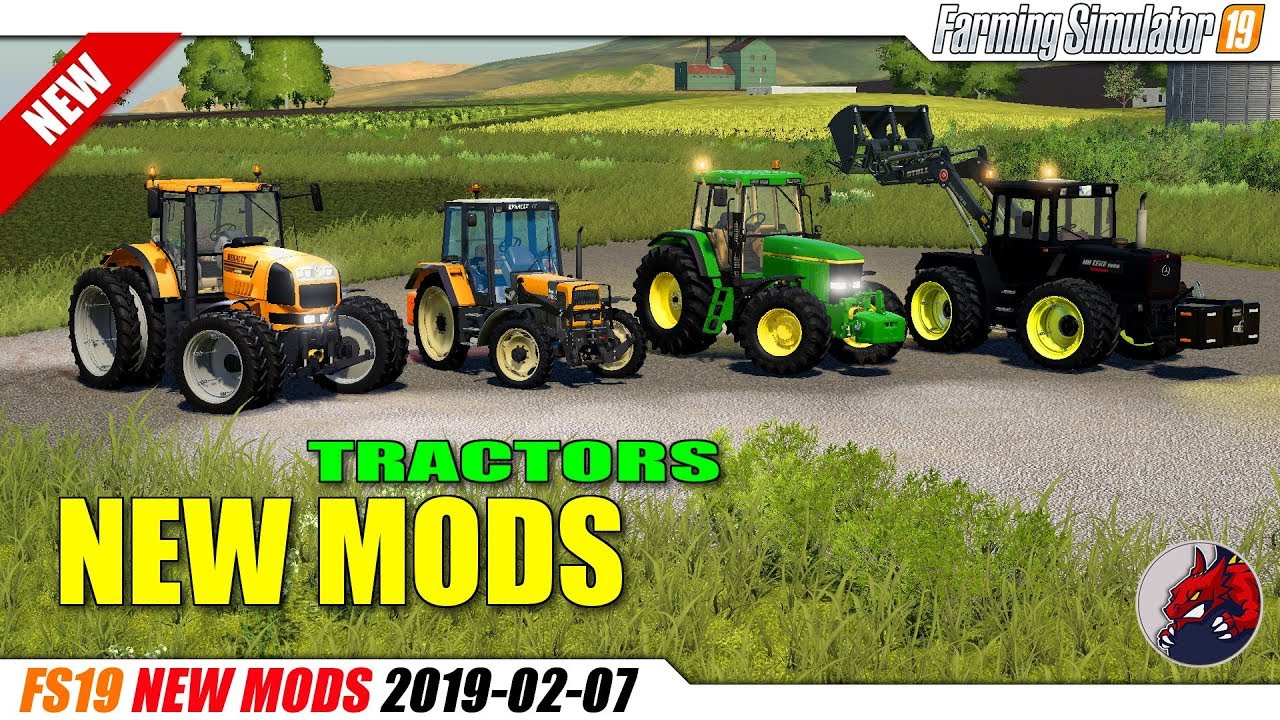 FS19 | New Tractors Mods (2019-02-07) - review