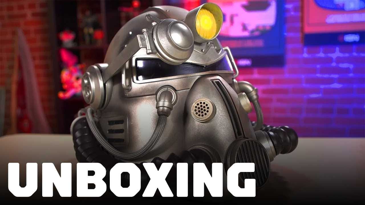 Fallout 76: Unboxing the Power Armor T-51 Helmet Edition