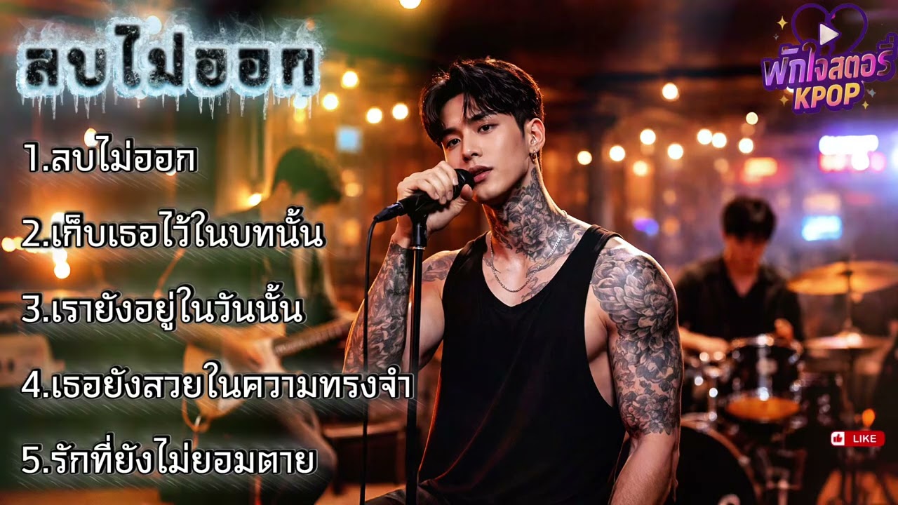 ลบไม่ออก 🔥#เพลงอกหักเพราะๆ #เพลงฟังสบาย #เพลงชิลๆ #kpop #kpopmusic
