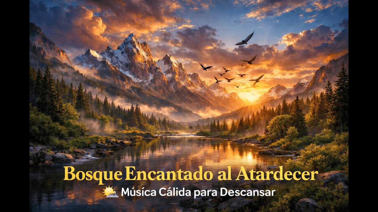 Música Cálida del Bosque Relájate con el Sonido de la Naturaleza