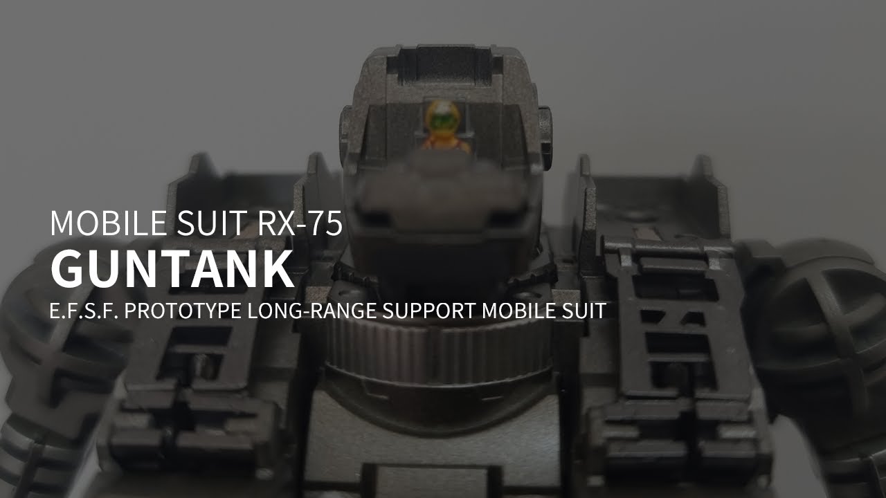 MG GUNTANK RX-75  frame painting