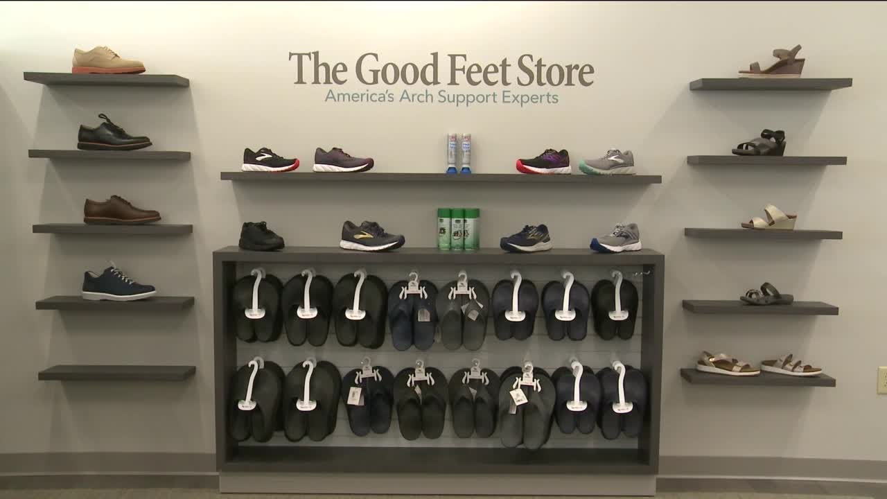 Strong footing from The Good Feet Store as you return to your routine