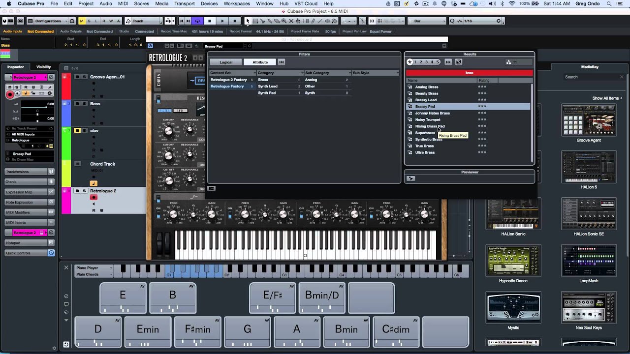 Cubase Pro 8.5 MIDI enhancements