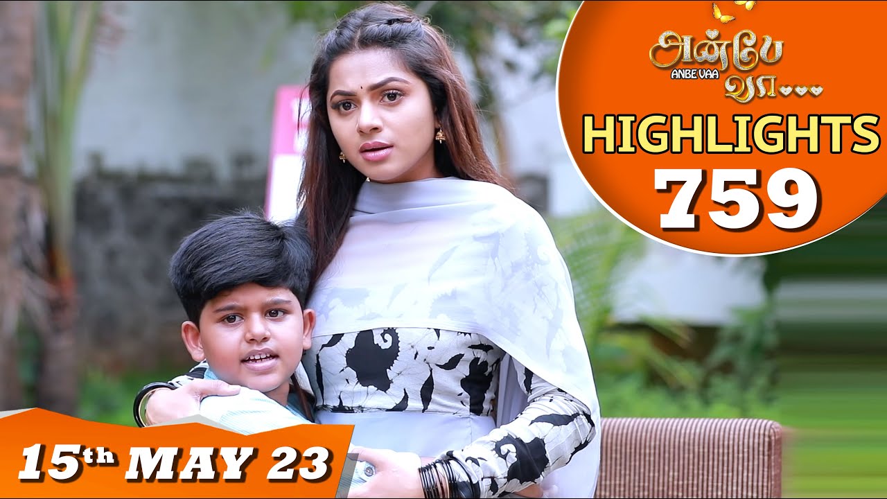 Anbe Vaa Serial | EP 759 Highlights | 15th May 2023 | Virat | Delna Davis | Saregama TV Shows Tamil
