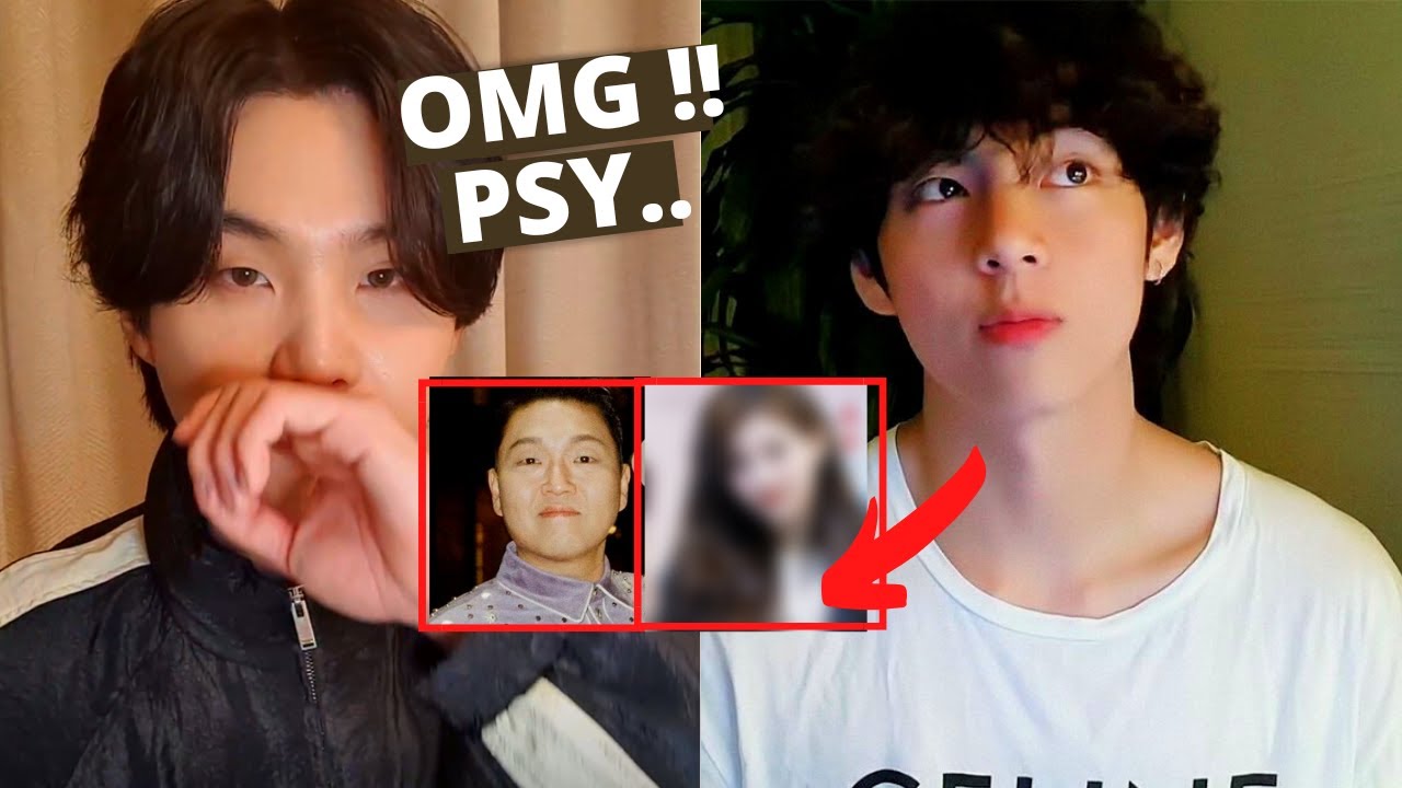 Taehyung y Psy enamorados de la misma chica? No era Olivia!!
