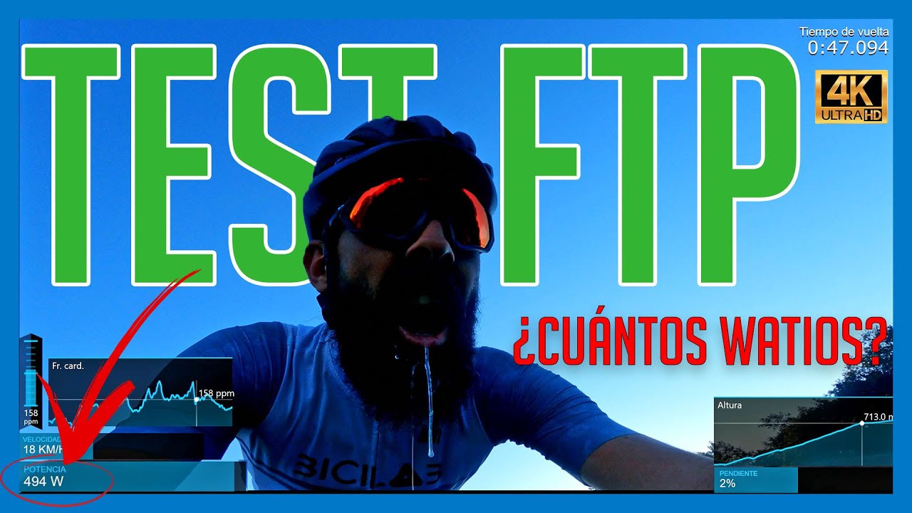 🤮 TEST FTP ¿Cuántos WATIOS antes de morir?