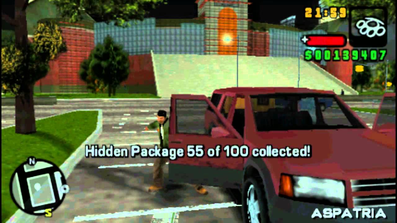 Прохождение GTA LCS - Часть #59 - Спрятанные Пакеты 39-69