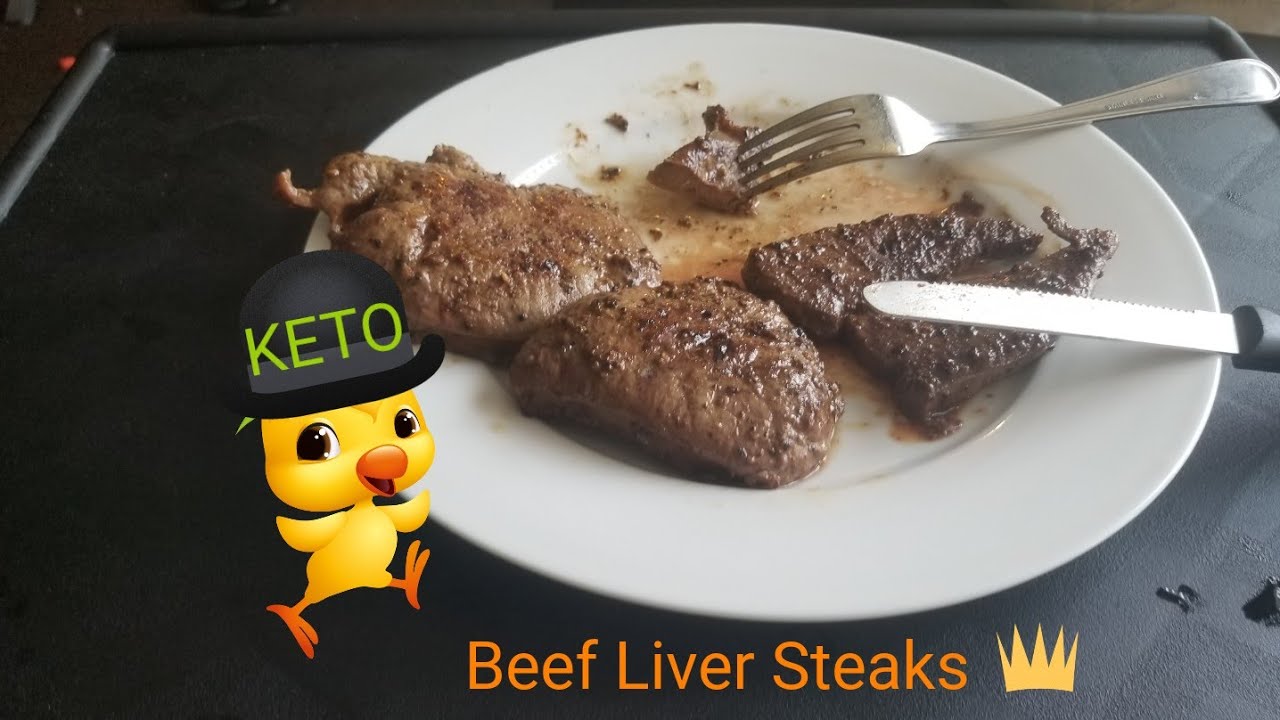 Keto Diet: Beef Liver Steaks