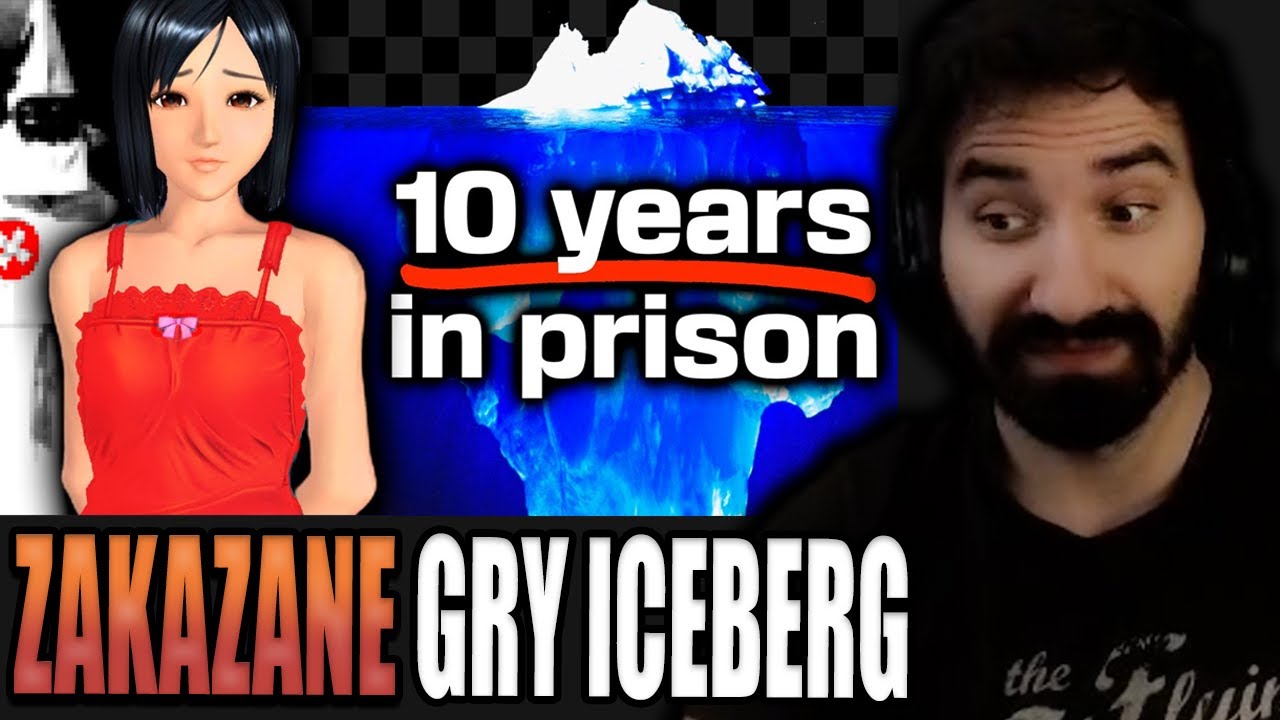 PRZERAŻAJĄCE GRY KTÓRE ZOSTAŁY ZAKAZANE *ICEBERG* | Oglądam @redSIRIUS