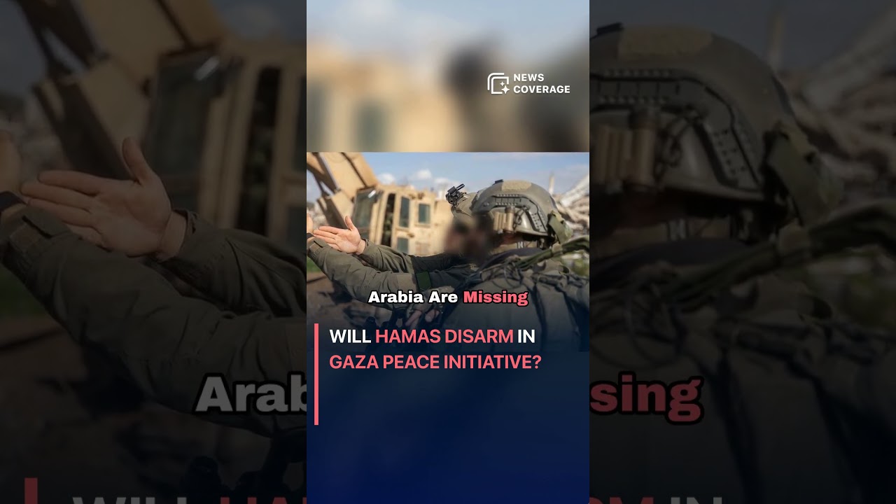 Will Hamas Disarm in Gaza Peace Initiative? 