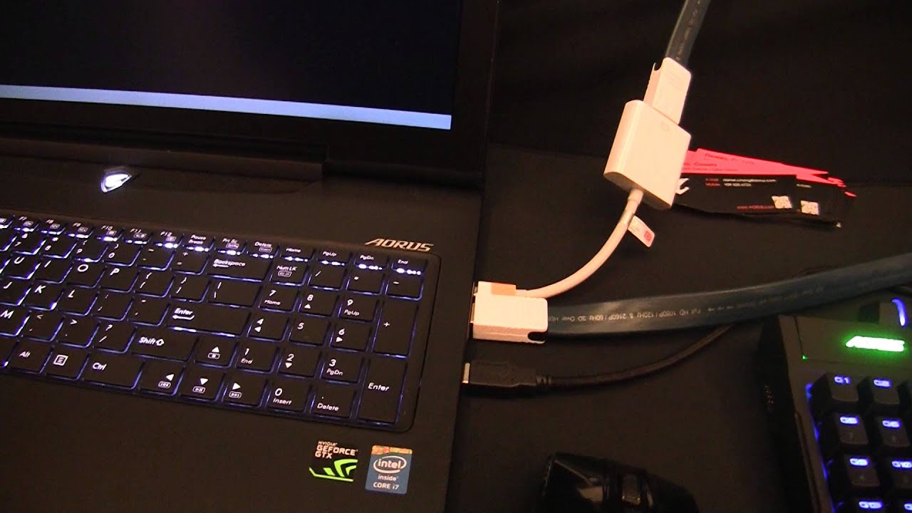 CES 2014: Aurus X7 notebook running Nvidia surround