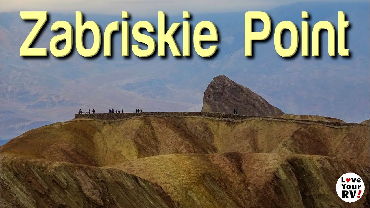Sunrise at Zabriskie Point in Death Valley NP (Dec 2019 Visit - Part 3)