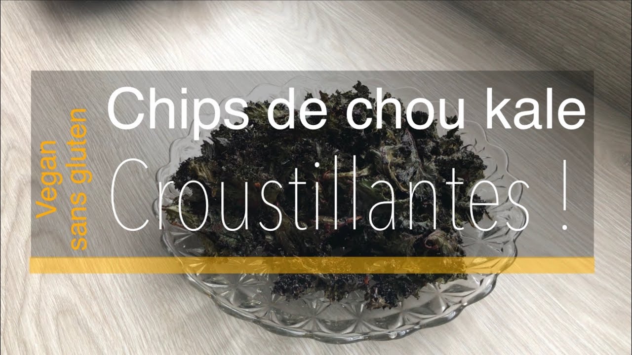 Chips de chou Kale