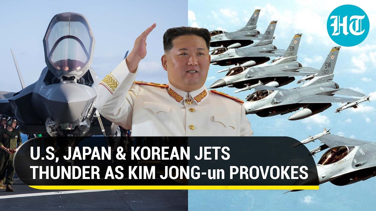 'Prepared to fight': U.S, Japanese & Korean fighter jets' show of strength aimed at nuclear North