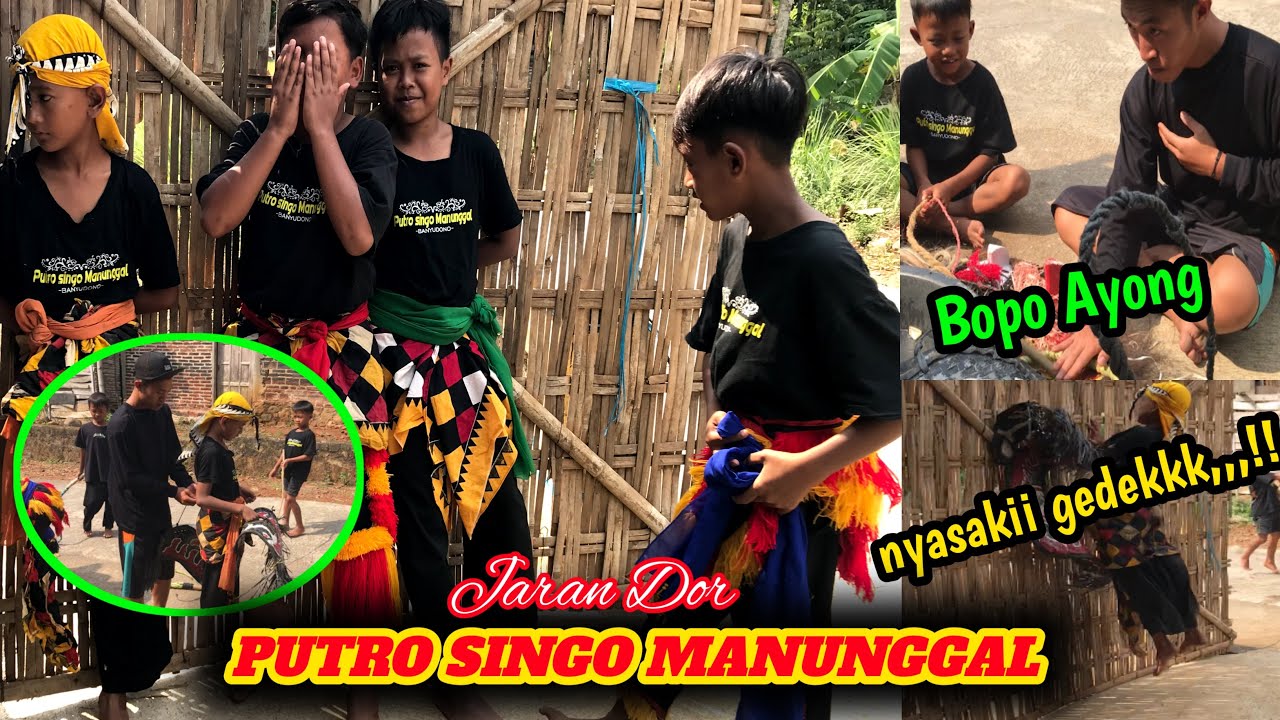 VLOG MABES JD PUTRO SINGO MANUNGGAL❗️BOCIL SPEKKK KER4Sss❗️