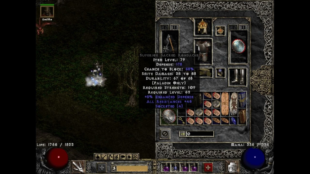 Sacred Rondache 8ed 45all res 4sox (no sound)